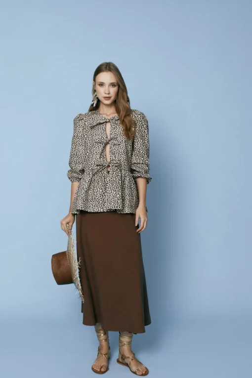 BLUSA CLOVERLEOPARDO