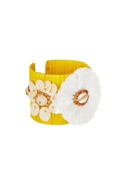 BRAZALETE MARGARITA AMARILLO