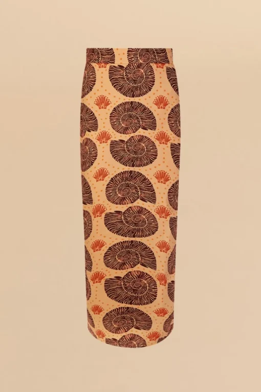 FALDA CARACOLABEIGE