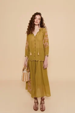 FALDA CHAIN VERDE