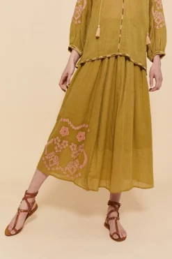 FALDA CHAIN VERDE