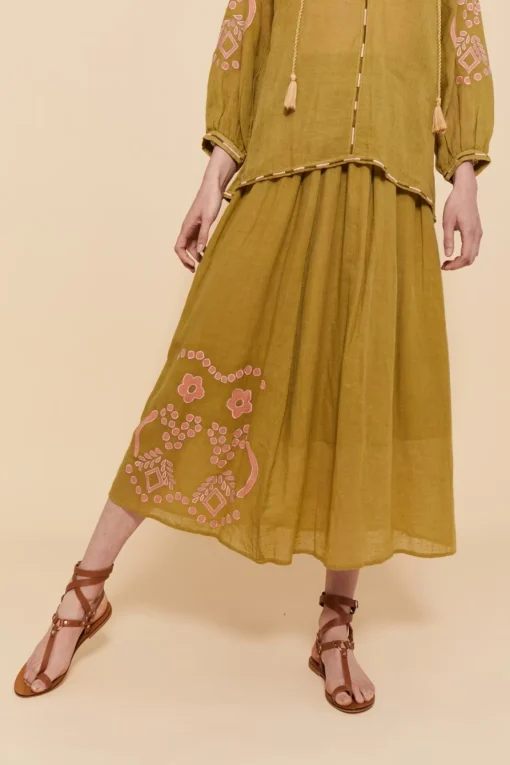 FALDA CHAIN VERDE