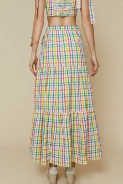 FALDA CHECKMULTICOLOR