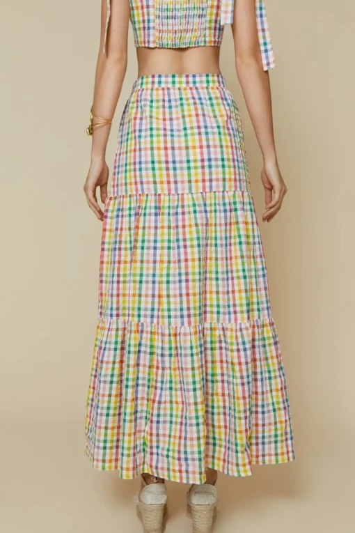 FALDA CHECKMULTICOLOR