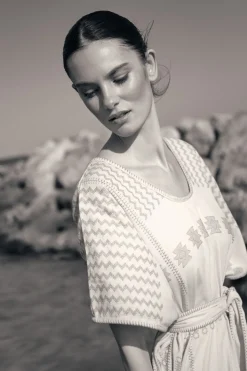 KAFTAN FRIDITA SALMON