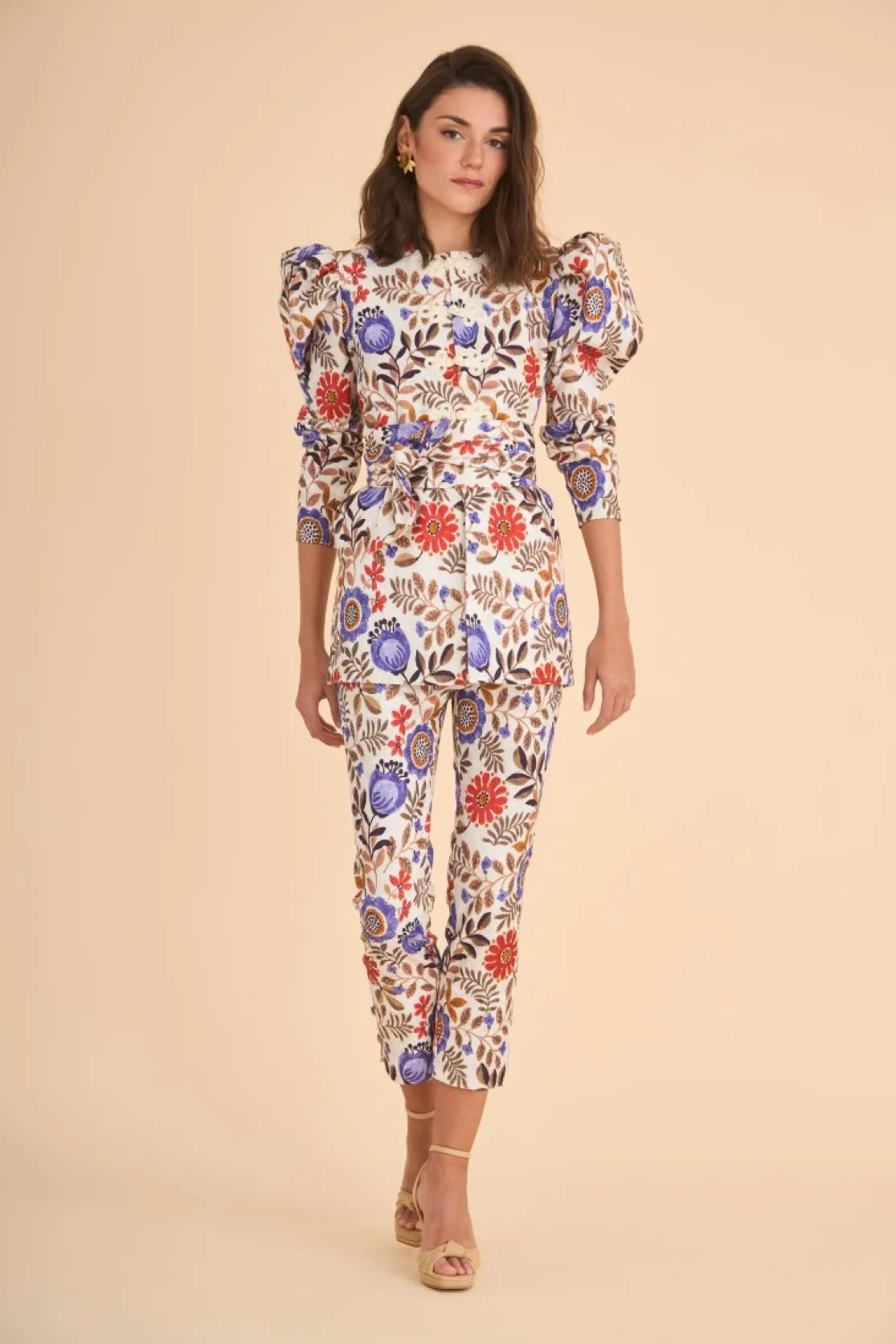 PANTALON ALMENDRAESTAMPADO