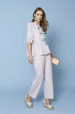 PANTALON CLOVERFLORES MULTICOLOR