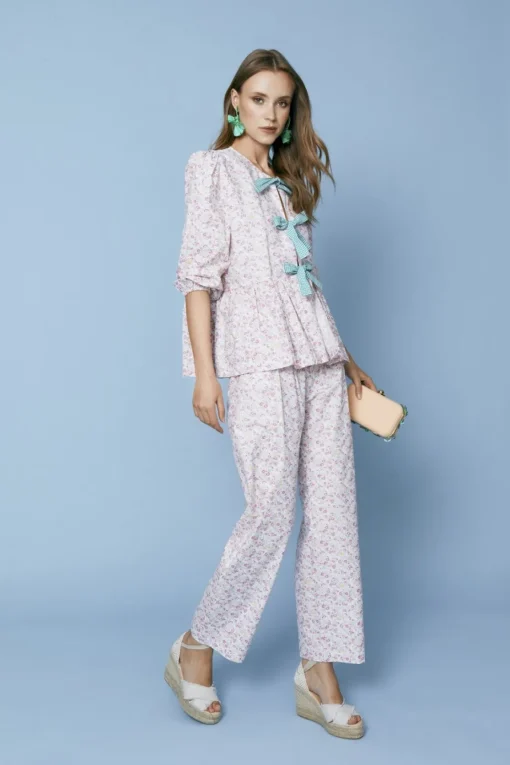PANTALON CLOVERFLORES MULTICOLOR