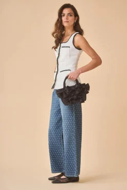 PANTALON ELSA DENIM NEGRO