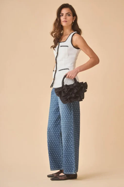 PANTALON ELSA DENIM NEGRO