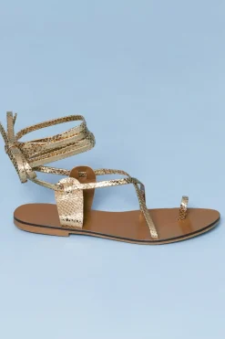 SANDALIAS PARMADORADO