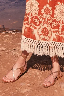 SANDALIAS PARMADORADO