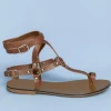 SANDALIAS VICENZAMARRON
