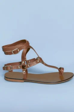 SANDALIAS VICENZAMARRON