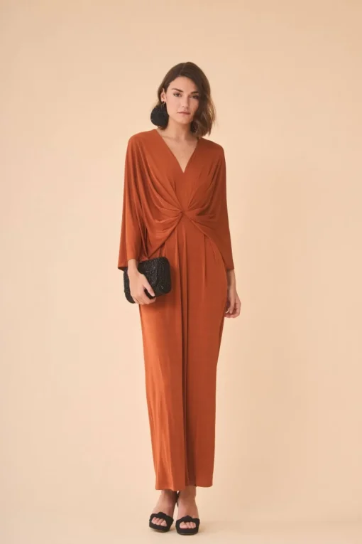 VESTIDO AGUSTITERRACOTA