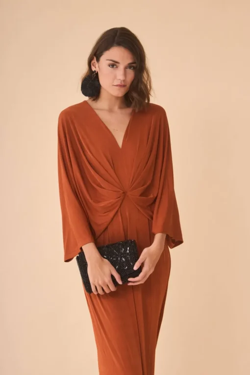 VESTIDO AGUSTITERRACOTA