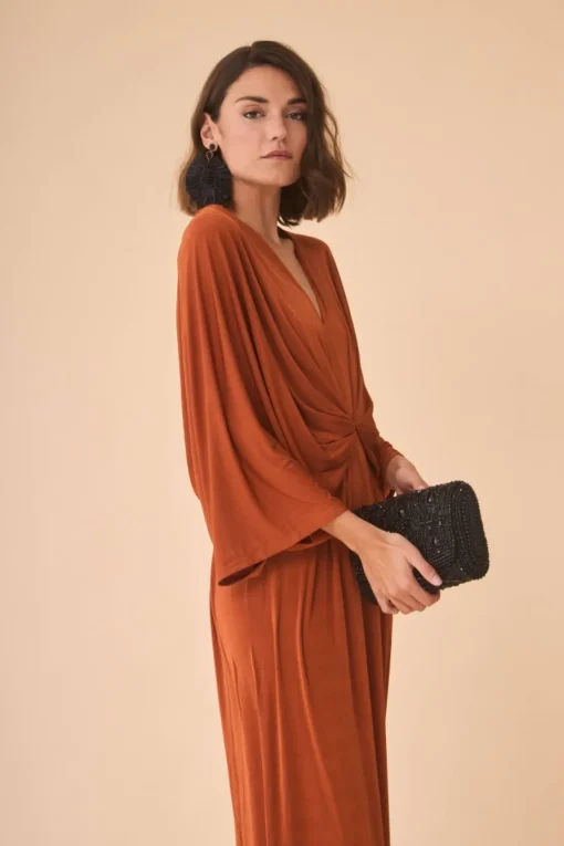 VESTIDO AGUSTITERRACOTA