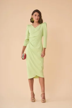 VESTIDO ALMAPISTACHO