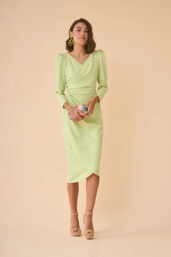 VESTIDO ALMAPISTACHO