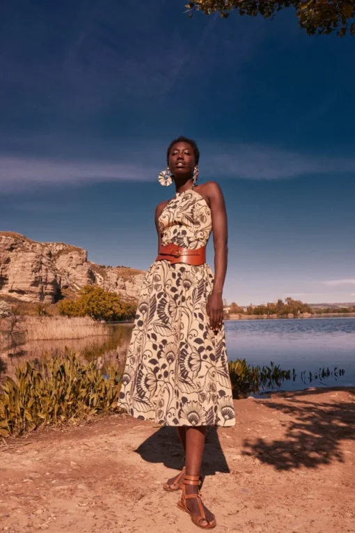 VESTIDO ANIPPEESTAMPADO