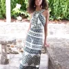 VESTIDO ARIADNAESTAMPADO VERDE