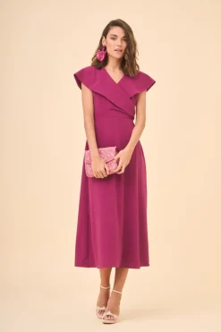 VESTIDO ATHENEABERENJENA