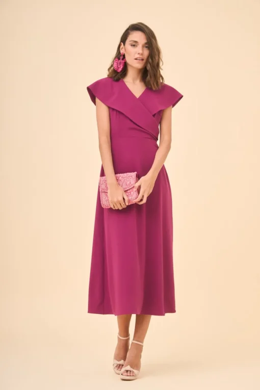 VESTIDO ATHENEABERENJENA