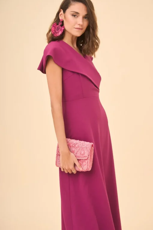 VESTIDO ATHENEABERENJENA
