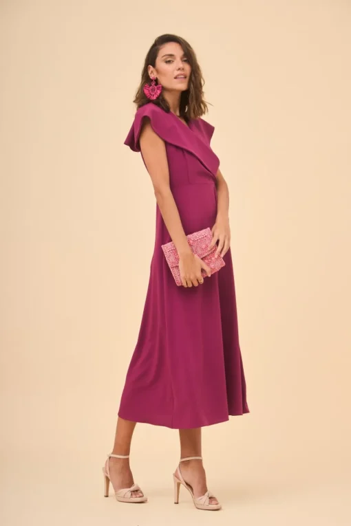 VESTIDO ATHENEABERENJENA