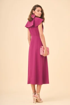 VESTIDO ATHENEABERENJENA