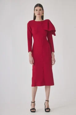 VESTIDO BARBARANROJO