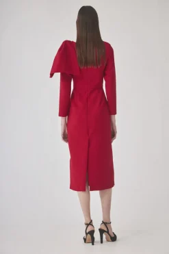 VESTIDO BARBARANROJO