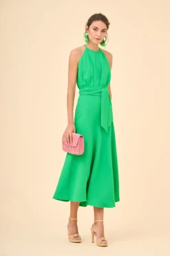 VESTIDO BONNYESTAMPADO VERDE