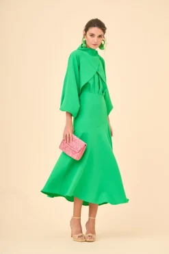 VESTIDO BONNYESTAMPADO VERDE