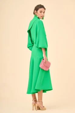 VESTIDO BONNYESTAMPADO VERDE