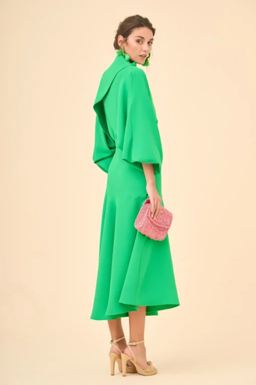 VESTIDO BONNYESTAMPADO VERDE