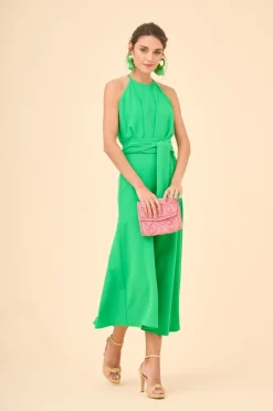 VESTIDO BONNYESTAMPADO VERDE