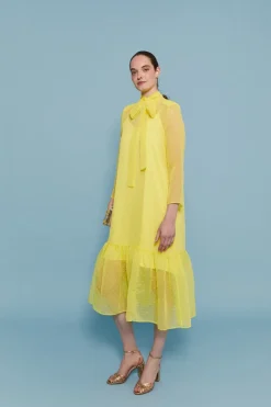 VESTIDO CLEOTEAMARILLO