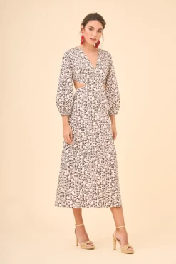 VESTIDO CLEVAESTAMPADO