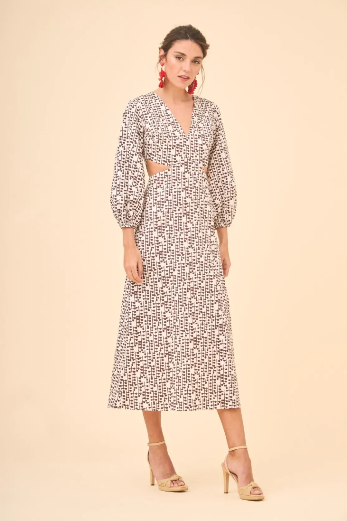 VESTIDO CLEVAESTAMPADO