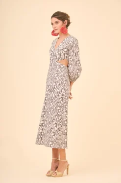 VESTIDO CLEVAESTAMPADO