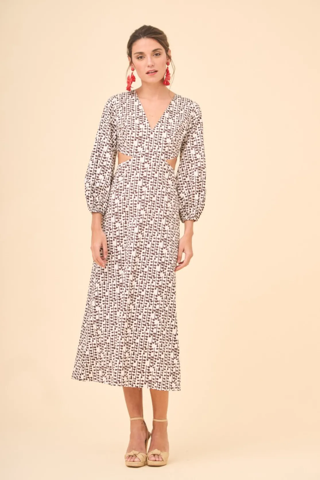 VESTIDO CLEVAESTAMPADO