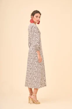 VESTIDO CLEVAESTAMPADO