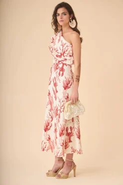 VESTIDO Corailestampado