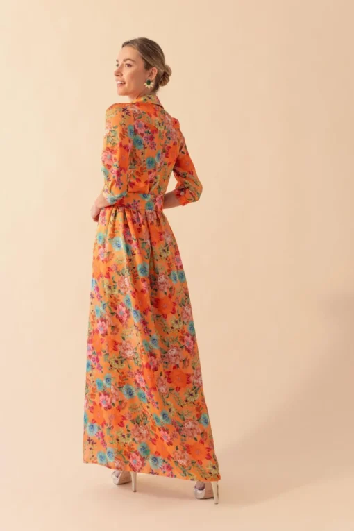 VESTIDO FARFALLENARANJA