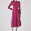 VESTIDO GABRIELESFUCSIA
