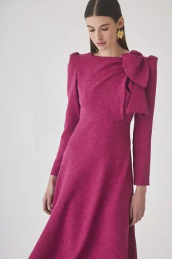 VESTIDO GABRIELESFUCSIA
