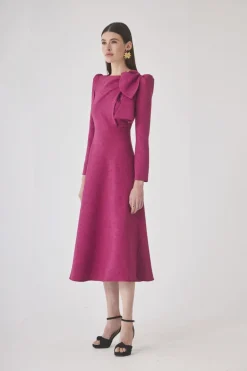 VESTIDO GABRIELESFUCSIA