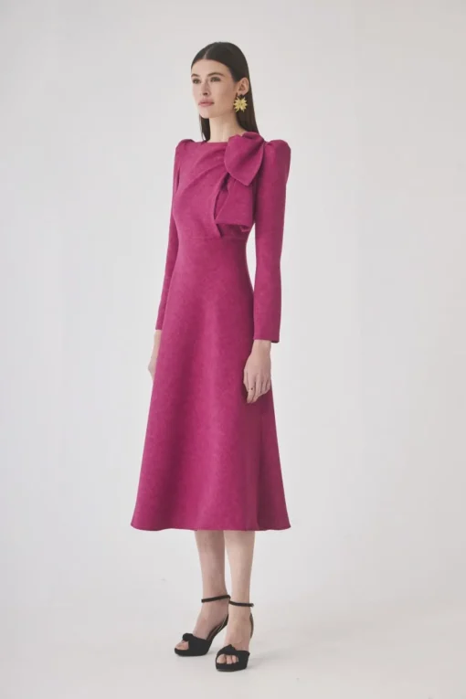 VESTIDO GABRIELESFUCSIA