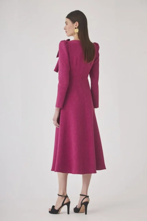 VESTIDO GABRIELESFUCSIA